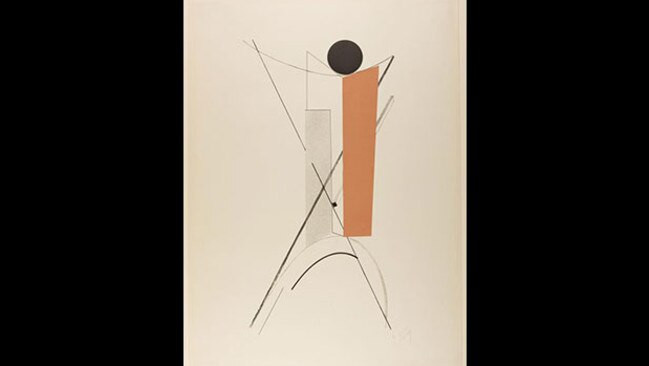 El Lissitzky’s Proun 1, Kestnermappe (1923).