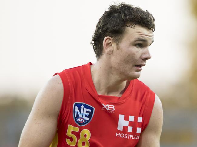 Gold Coast Suns academy player Caleb Graham. Picture credit: NEAFL.