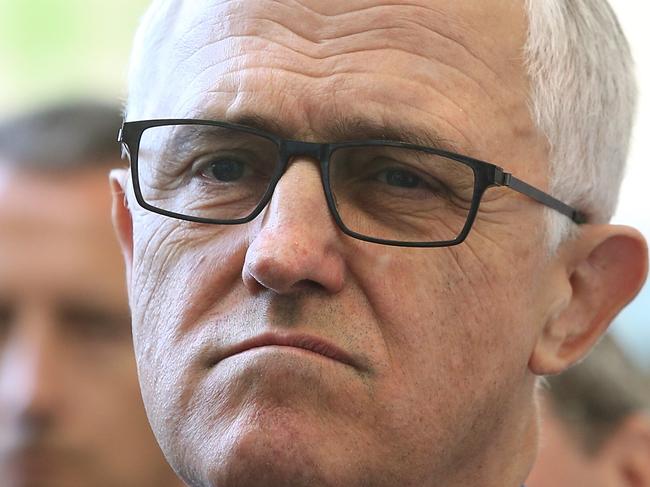 PM Malcolm Turnbull visits the Naval Goup Ship yard in Cherbourg, France.  Picture Kym Smith