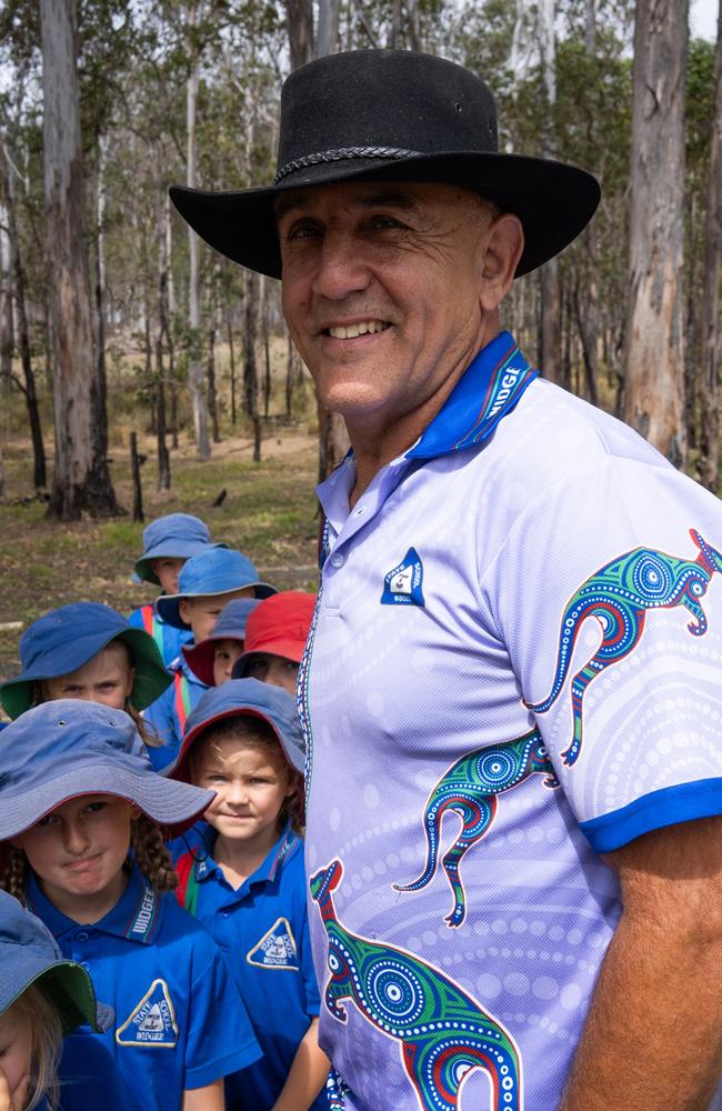 Robert Andrews teaches prep and year 1 at Widgee State School and won Gympie’s best teacher for 2023. Picture: Christine Schindler