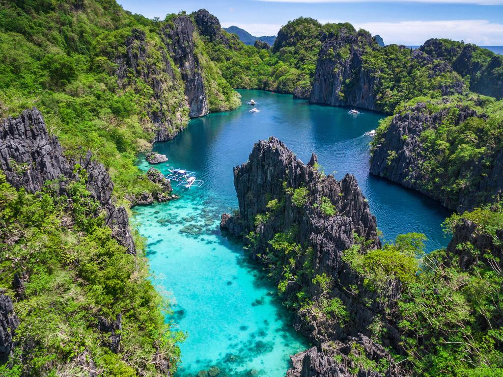 You could be swimming in the crystal clear waters of El Nido in the Philippines this summer.