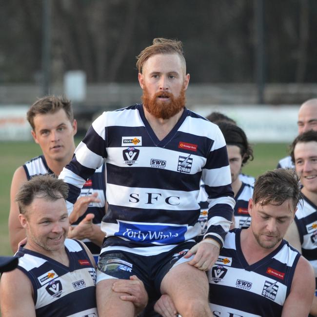 Lachlan Sharp booted 98 goals for Strathfieldsaye last season before joining Bridgewater.