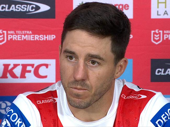 Ben Hunt in Dragons presser