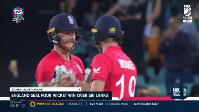 AUSSIES OUT as England too strong for Sri Lanka