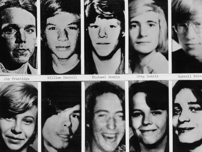 Some of the known victims of serial killer John Wayne Gacy.