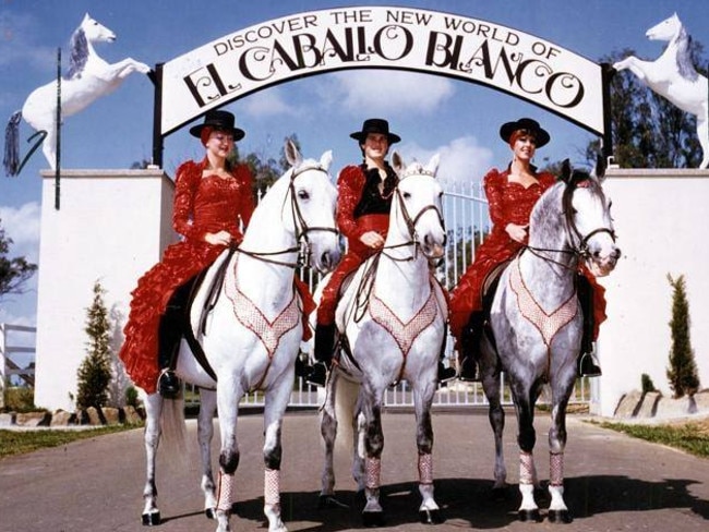 El Caballo Blanco was one of the Macarthur region’s favourite attractions with its Andalusian dancing stallions, train rides and water slides.