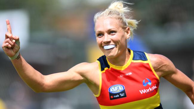 AFLW players like Erin Phillips are also exciting brands and marketers. Picture: Mark Brake/Getty Images