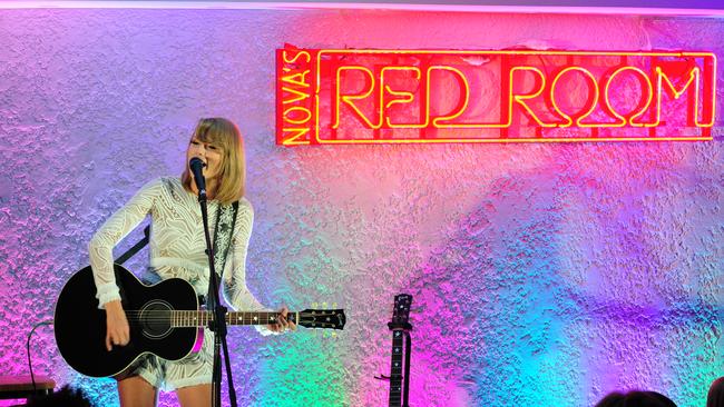 She performed for select fans at Nova's Red Room during the stay. Picture: Supplied