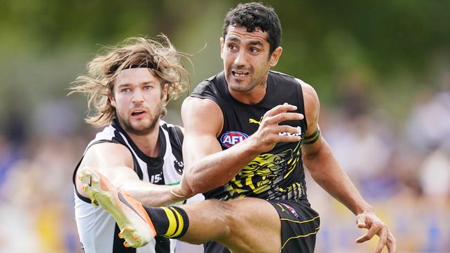 Richmond’s Marlion Pickett in action during the pre-season competition.