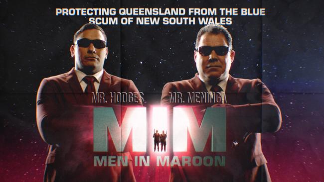 Here come Justin Hodges and Mal Meninga for the NRL’s Retro Round.