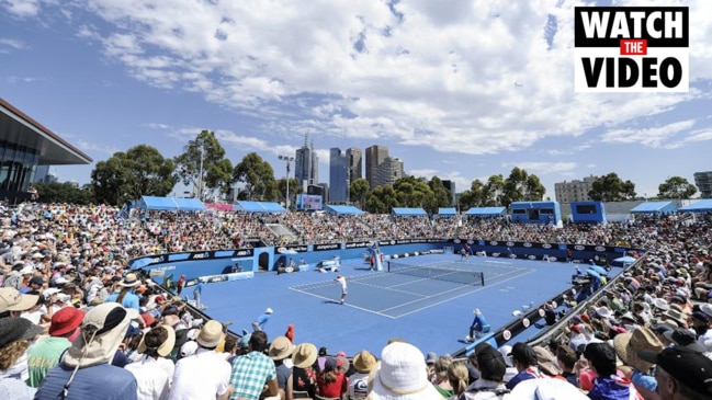 Crowds at the tennis and cricket - maybe