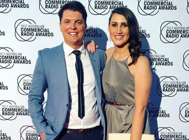 FRESH CHALLENGE: Bree Tomasel and co-host Daniel Gawned. The pair are set to separate with Pozieres girl, Bree, heading to new pastures. Picture: Contributed