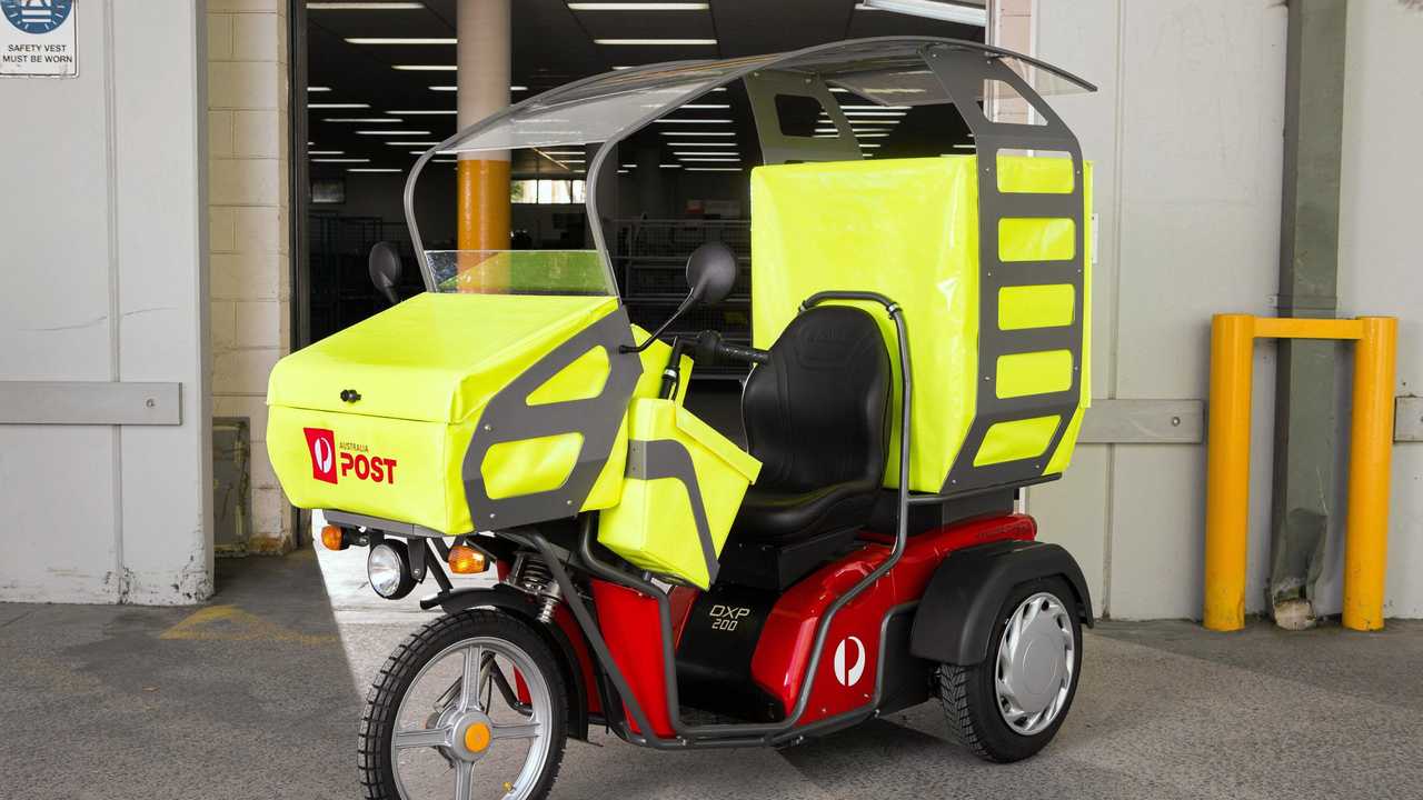 ENVIRONMENTALLY FRIENDLY: Australia Post plans to trial the electric delivery vehicle across Australia. Picture: Photo: Peter Casamento