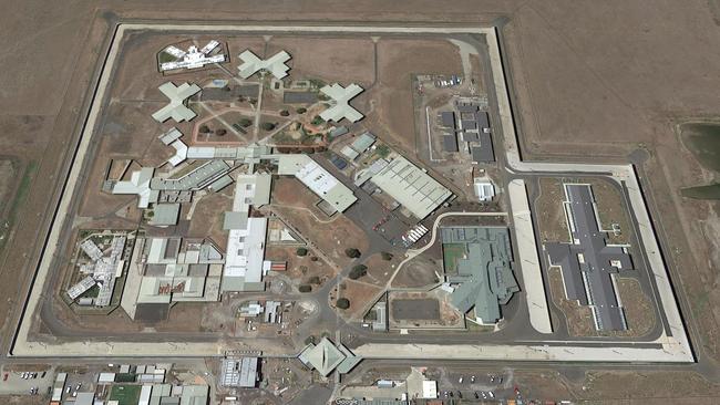 HM Barwon Prison from Google maps. Jail. Aerial view.