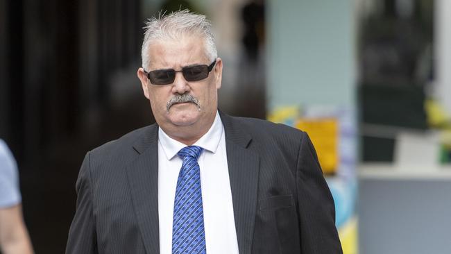 Former Ipswich City Council contractor Wayne Francis Innes at court in Brisbane this week. Picture: Glenn Hunt/AAP 