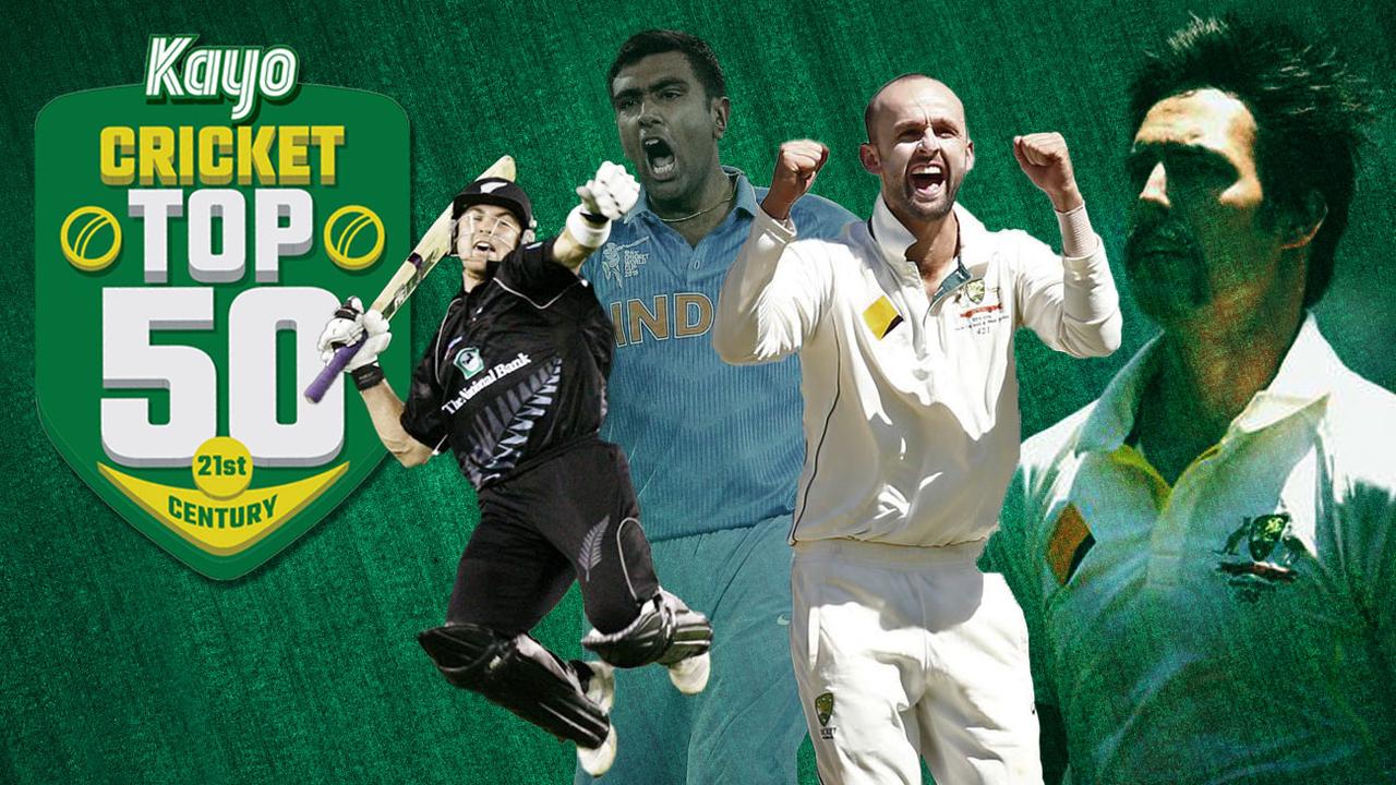 Counting down the 50 best cricketers of the 21st Century.