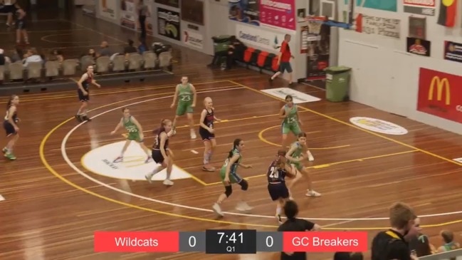 REPLAY: Queensland Basketball U14 Girls Championships – Div 2 Burdekin Wildcats v Gold Coast Breakers