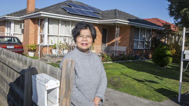 Kingsbury woman Mai Pham says solar panels have made a big difference to her energy bills.