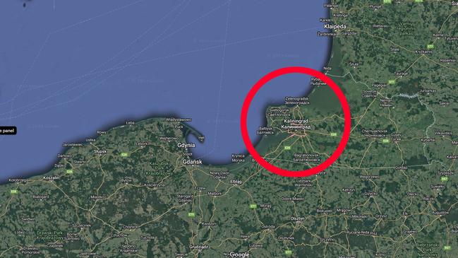 Kaliningrad is located in the Kaliningrad Oblast, Russia. Picture: Supplied