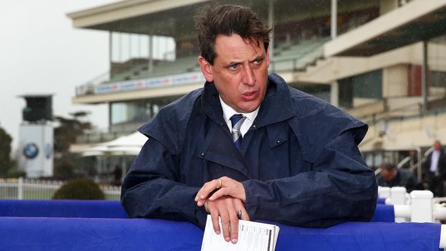 Memsie Stakes Day at Caulfield Racecourse, Chief Steward Terry Bailey. Melbourne. 29th August 2015. Picture: Colleen Petch.