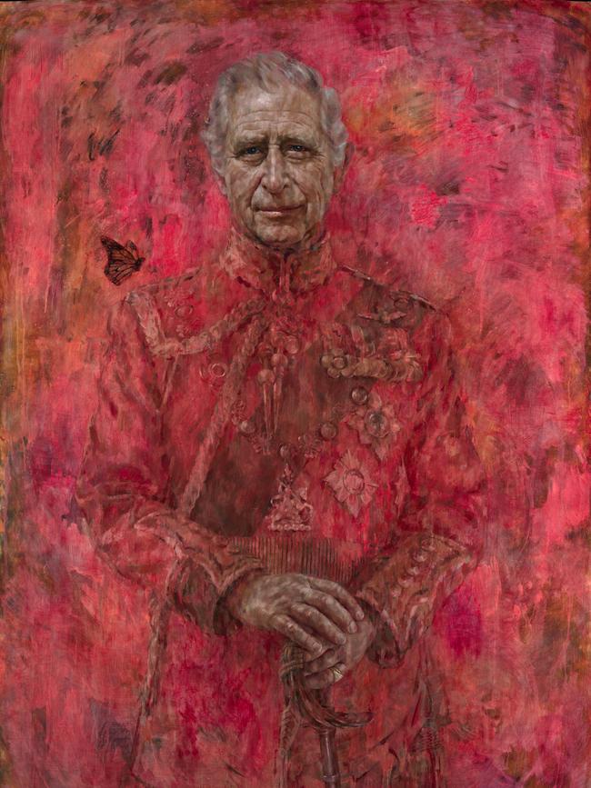 King Charles III by Jonathan Yeo 2024, the full portrait. Picture via Getty Images