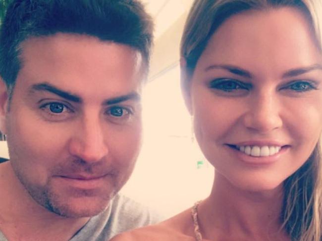 Sophie Monk and Stu laundy in happier times. Picture: Instagram @stulaundy