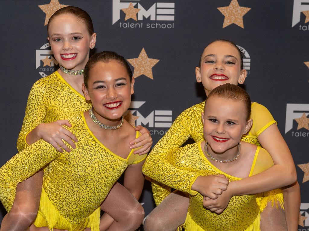 Charlotte, Indah, Maddie and Juliette at the 76th Mackay Eisteddfod Monday 2 October 2023 Picture: Michaela Harlow