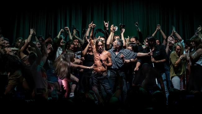 Joyous communion: Iggy Pop at Sydney Opera House. Picture: Antoine Veling