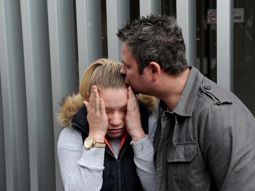 Jay and Dee Windross were heartbroken after they were targeted by the scam. Picture: Andrew Henshaw
