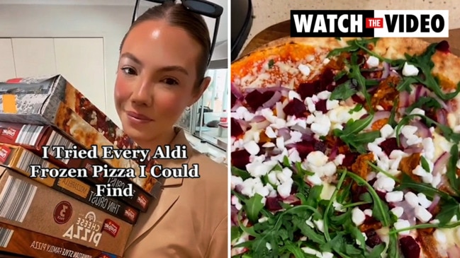 Woman ranks every Aldi pizza