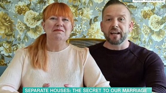 Despite living together now, they don’t share the same bed, having tried once and decided it wasn’t for them. Picture: ITV/ThisMorning