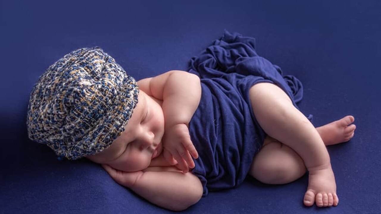 Ricky James Stone was born on January 5, 2022, at Mackay Base Hospital, weighing 4290g and measuring 54cm. He is son of Chris Stone and Davida Petersen, and a brother to Macey Stone. Picture: Davida Petersen DMBJ22