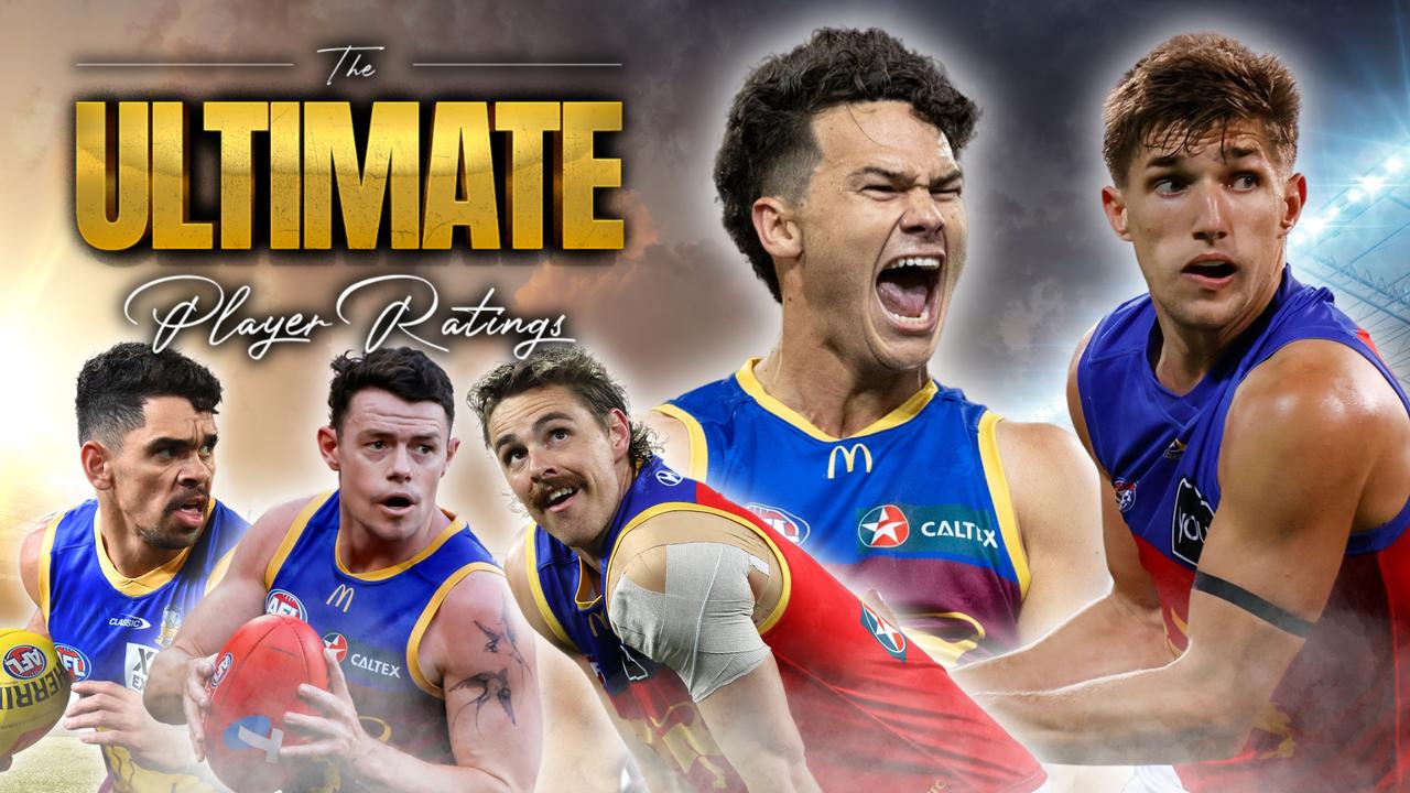 AFL 2025 Brisbane Lions ultimate player ratings Cam Rayner, Zak Butters, Lachie Neale, draftees