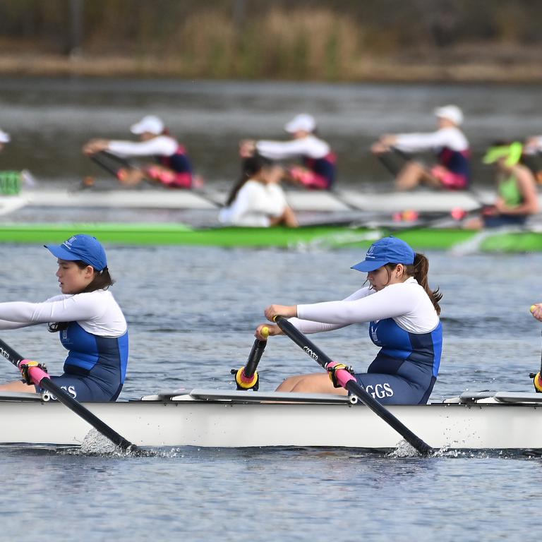 All Hallosw’ School win 2023 Brisbane Schoolgirl Rowing Association