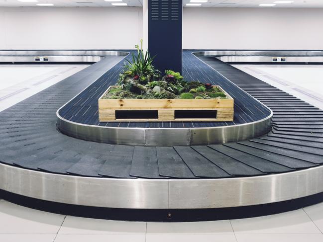 baggage claim area in airport