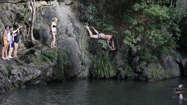 The beautiful Currumbin Rock Pools. Picture: Jerad Williams