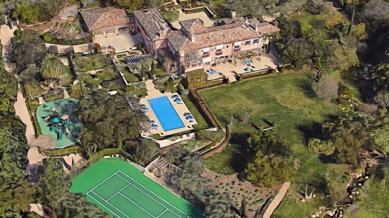 Meghan and Harry live in a $20.9 million mansion, which they purchased in 2020. Picture: Google Maps