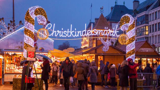 The fairytale markets in Strasbourg.