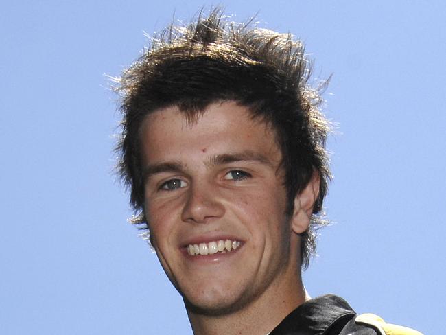 AFL Draft 2007. Trent Cotchin (No 2 draft pick) who is heading to Richmond.