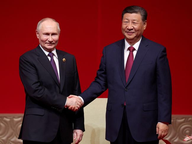 Moscow and Beijing declared have ominously vowed to ‘shape global governance in the right direction’, claiming they will stamp out “bullying” on the world stage. AFP.