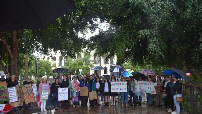 Abortions Access and Right Rally on Saturday July 2 on the Rockhampton Riverbank.