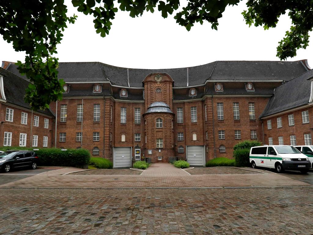 A prison on Kiel, Germany, where Christian B is spending a prison sentence for drug trafficking. Picture: MORRIS MAC MATZEN/AFP