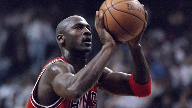 Michael Jordan of the Chicago Bulls. Credit: Andy Lyons /Allsport