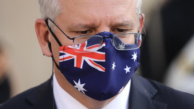 Scott Morrison’s government has used NSW’s success as a blunt weapon to bludgeon Victoria. Picture: Adam Taylor