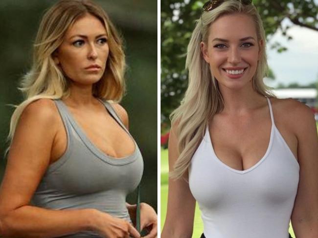 Paulina Gretzky and Paige Spiranac. Photo: Getty, Instagram.