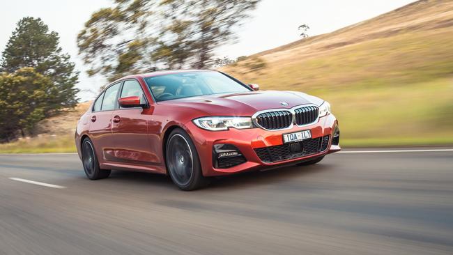 The BMW 330i came in second as it was praised for its superb driving dynamics.