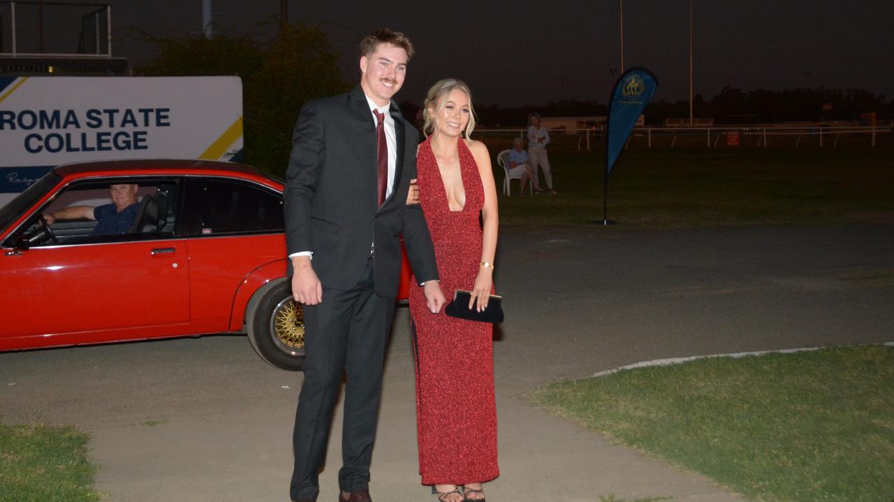 Roma State College formal 2024. Darcie Lavelle and Oliver Rowland.