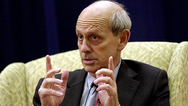 US Supreme Court Justice Stephen Breyer is planning to retire. Picture: AFP.