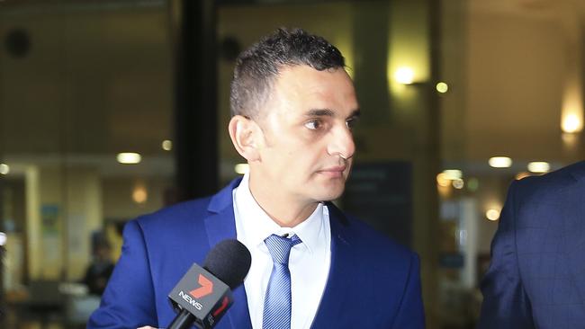 Lilydale truck driver Emmanuel Xiberras is on trial over the death of Sydney grandmother Jo-Ann Thwaites, who was run over on a pedestrian crossing. Picture: Dylan Robinson.