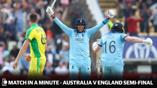 Match in a Minute — Australia v England, 2nd semi-final